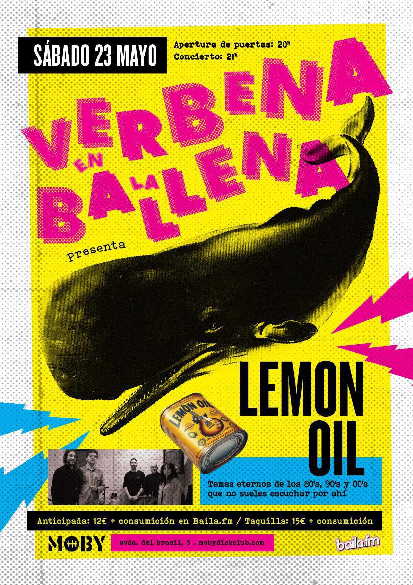VERBENA EN LA BALLENA CON LEMON OIL VERBENA EN LA BALLENA CON LEMON OIL