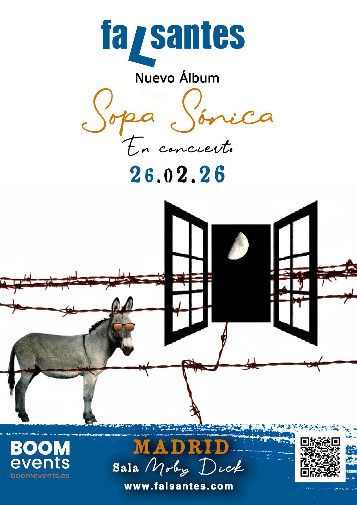 FALSANTES: PRESENTACIÓN SOPA SÓNICA