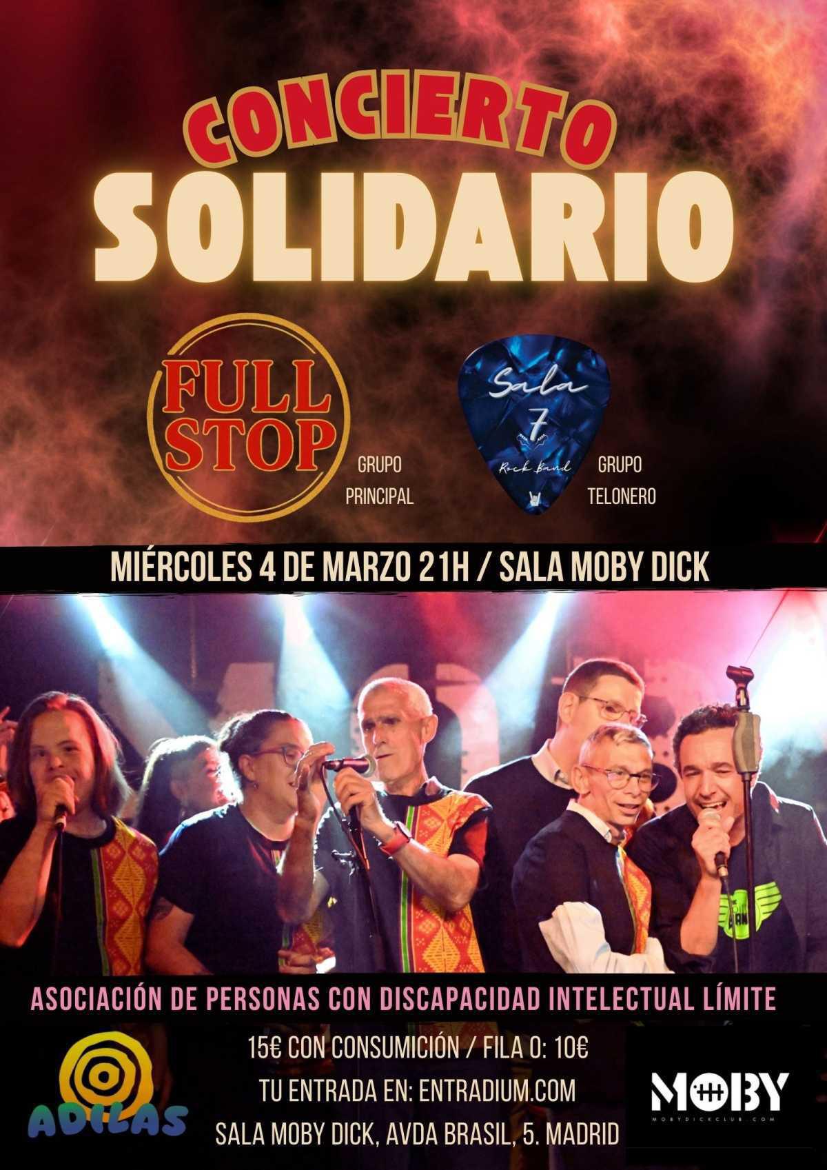 FULL STOP + SALA 7 PARA FUNDACIÓN ADILAS 
