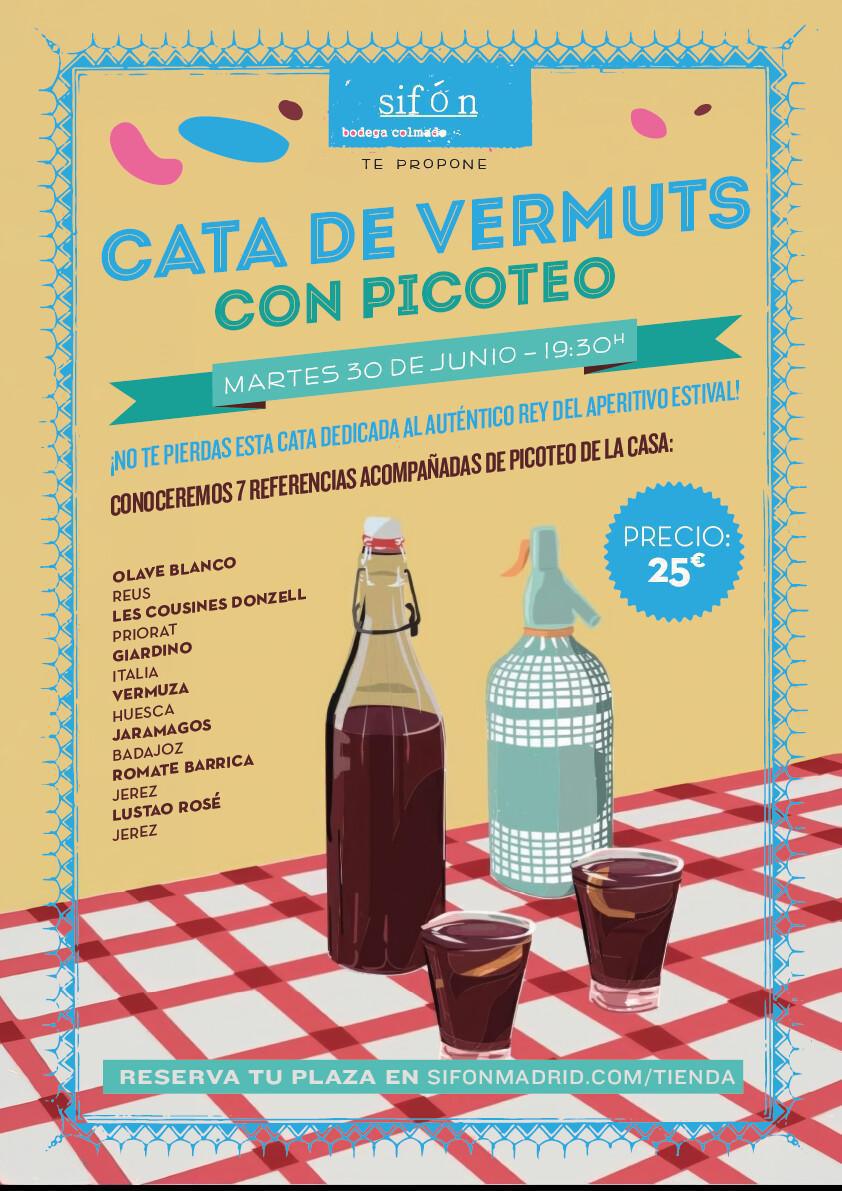 CATA DE VERMUTS CON PICOTEO DE LA CASA