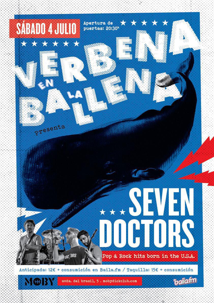 VERBENA EN LA BALLENA CON SEVEN DOCTORS VERBENA EN LA BALLENA CON SEVEN DOCTORS