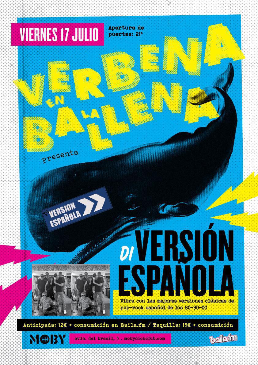VERBENA EN LA BALLENA CON VERSIÓN ESPAÑOLA 