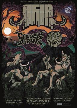 ACID MAMMOTH + CADAVER DE CABRA + LIMONERO FUZZ 