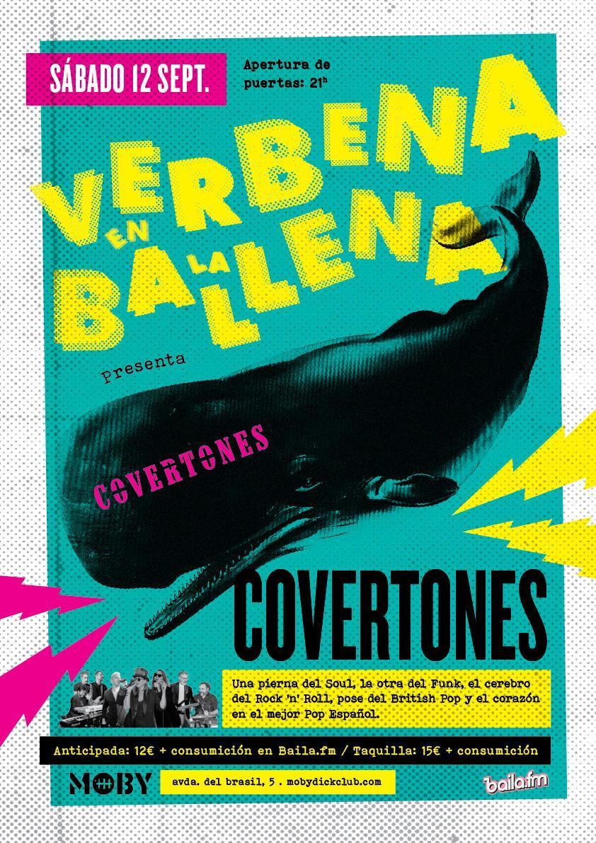 VERBENA EN LA BALLENA CON COVERTONES VERBENA EN LA BALLENA CON COVERTONES