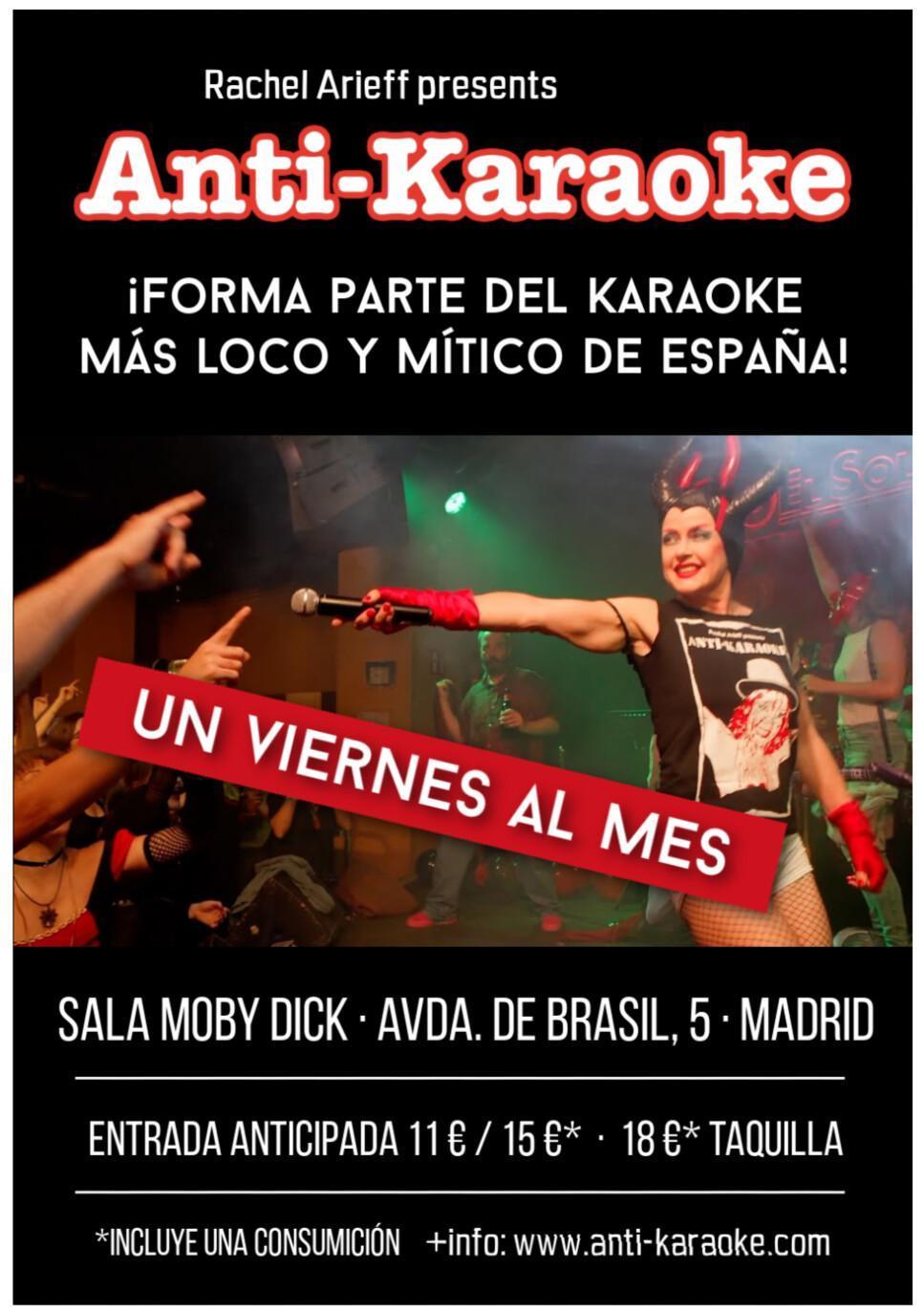 Rachel Arieff presenta ANTI-KARAOKE 
