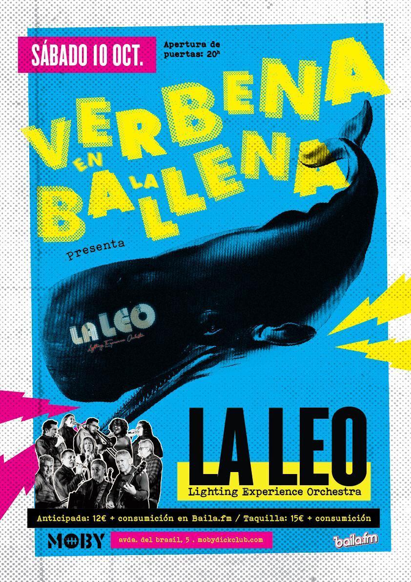 VERBENA EN LA BALLENA CON LA LEO 