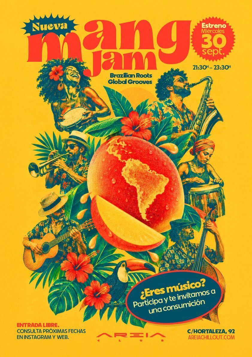 MANGO JAM - Brazilian Roots. Global Grooves