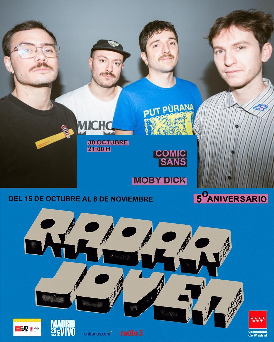 RADAR JOVEN presenta COMIC SANS 