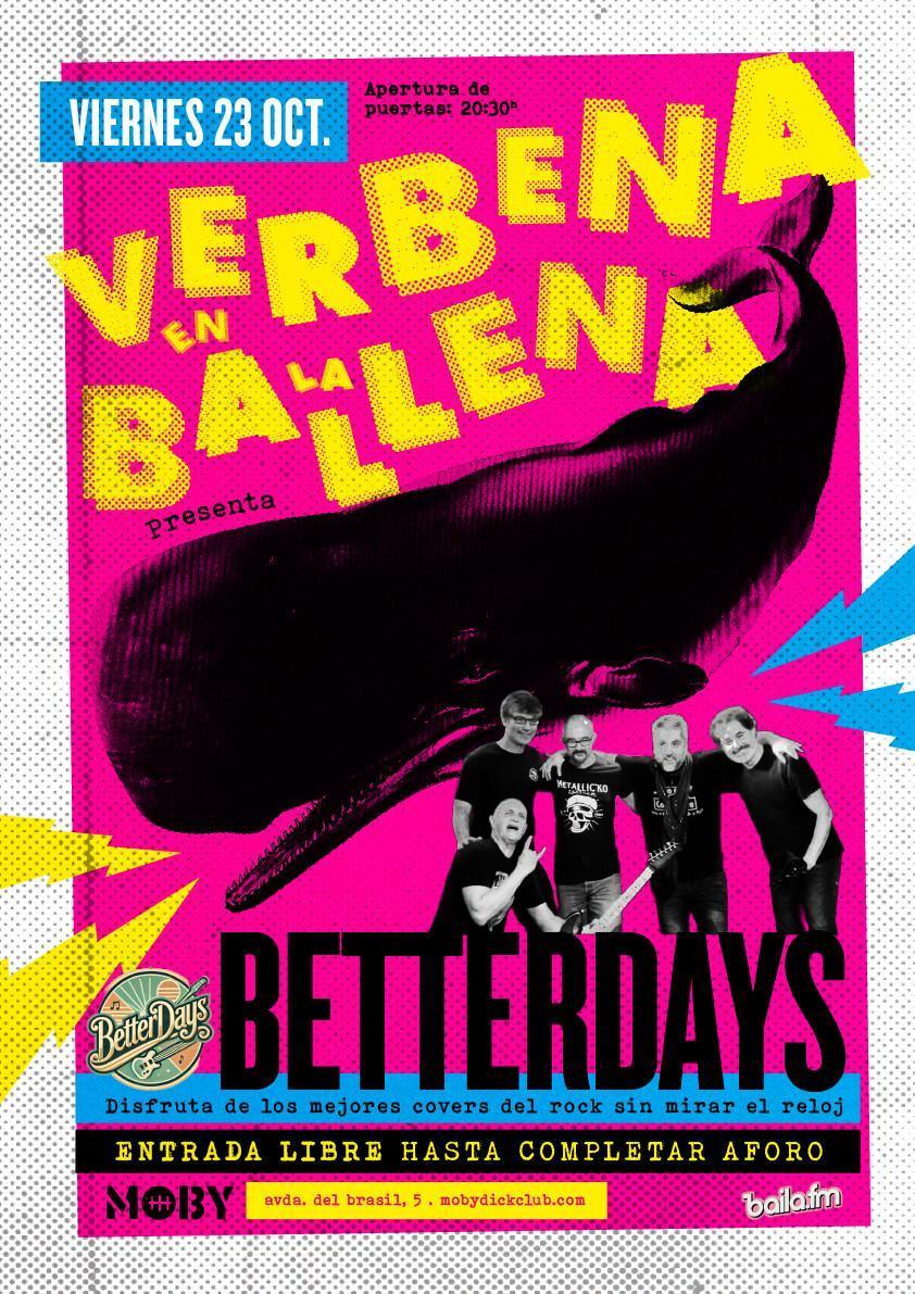 VERBENA EN LA BALLENA CON BETTERDAYS
