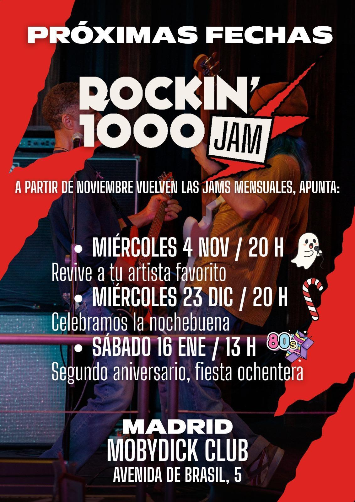 ROCKIN’1000 JAM SESSION: ROCK LEGENDS NEVER DIE