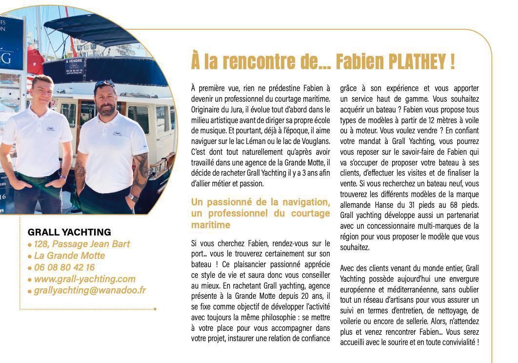 GRALL YACHTING - Bateaux Neufs & d'Occasion