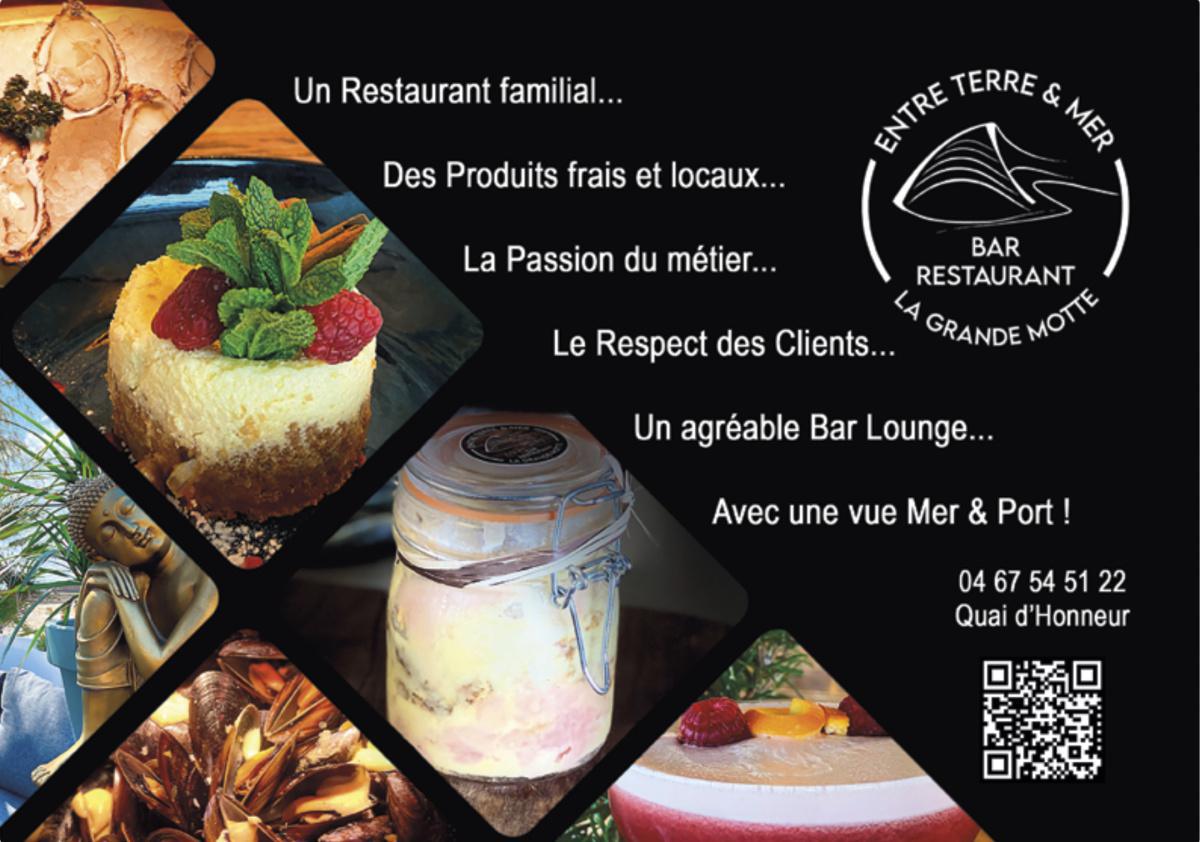 ENTRE TERRE ET MER (Maison Tendey) - Restaurant / Bar / Glacier