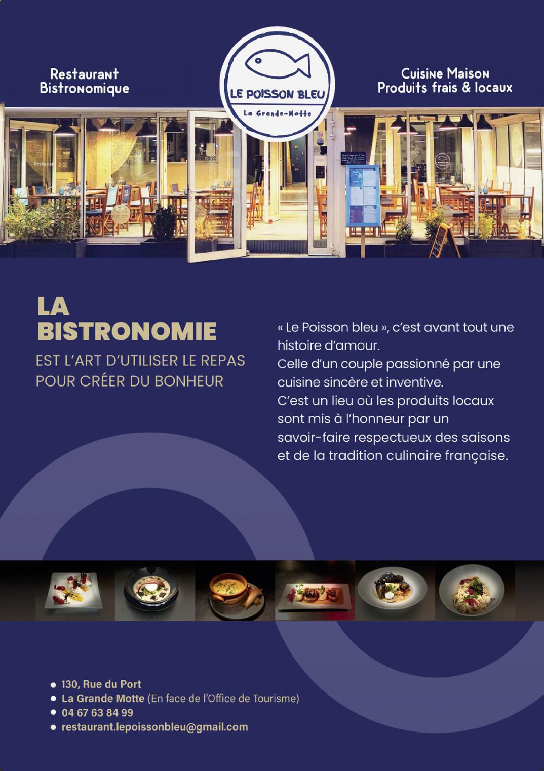 LE POISSON BLEU - Restaurant Bistronomique