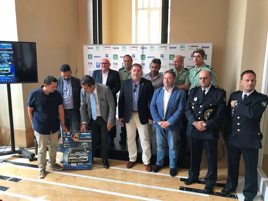 Presentado el Rally Princesa de Asturias Ciudad de Oviedo Presentado el Rally Princesa de Asturias Ciudad de Oviedo