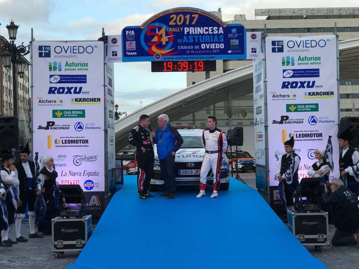 Un Rally Princesa de Asturias Ciudad de Oviedo de alto nivel toma la salida Un Rally Princesa de Asturias Ciudad de Oviedo de alto nivel toma la salida