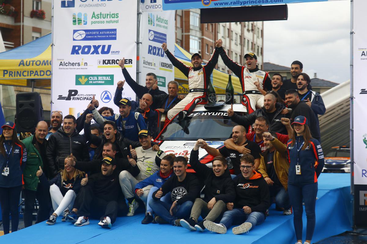 Final del Rally | Iván Ares repite victoria en el Rally Princesa de Asturias Ciudad de Oviedo