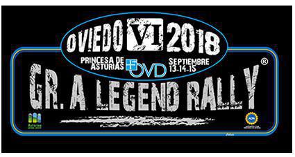 Placa del VI Gr. A Legend Rally
