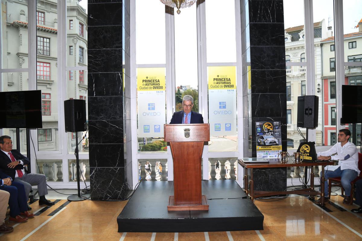 Presentado el 55 Rally Princesa de Asturias Ciudad de Oviedo Presentado el 55 Rally Princesa de Asturias Ciudad de Oviedo