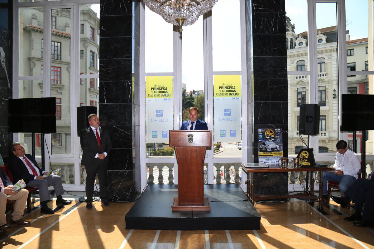 Presentado el 55 Rally Princesa de Asturias Ciudad de Oviedo Presentado el 55 Rally Princesa de Asturias Ciudad de Oviedo