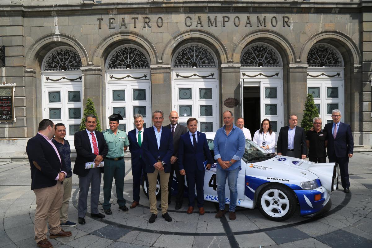Presentation of the 56 Princesa de Asturias Rally City of Oviedo