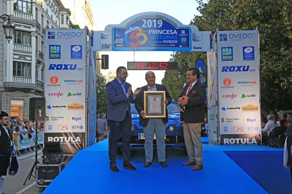 Arranca el Rally Princesa de Asturias-Ciudad de Oviedo con más participantes inscritos de su historia