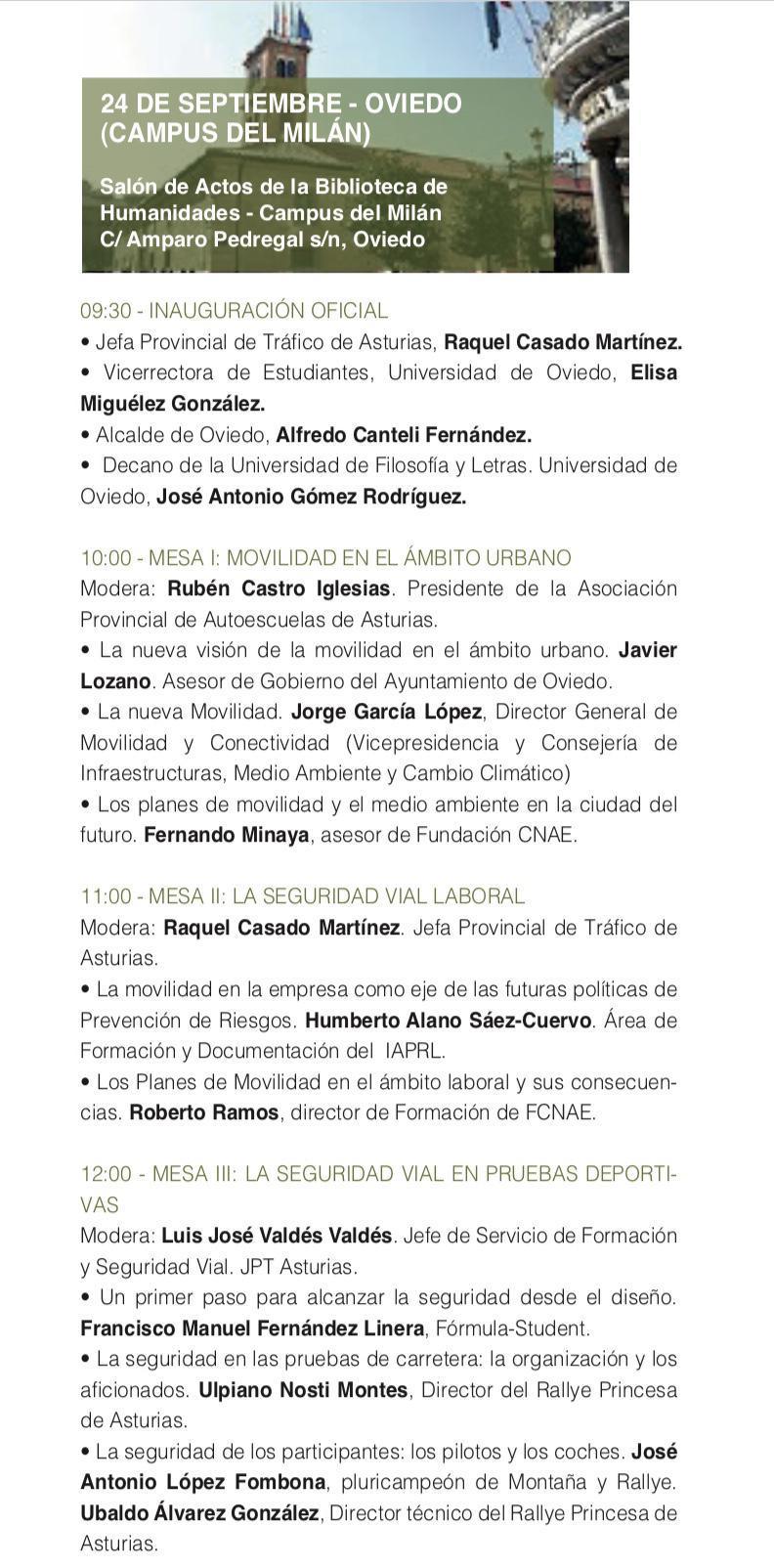Semana de la Movilidad Sostenible y Segura UNIOVI Semana de la Movilidad Sostenible y Segura UNIOVI