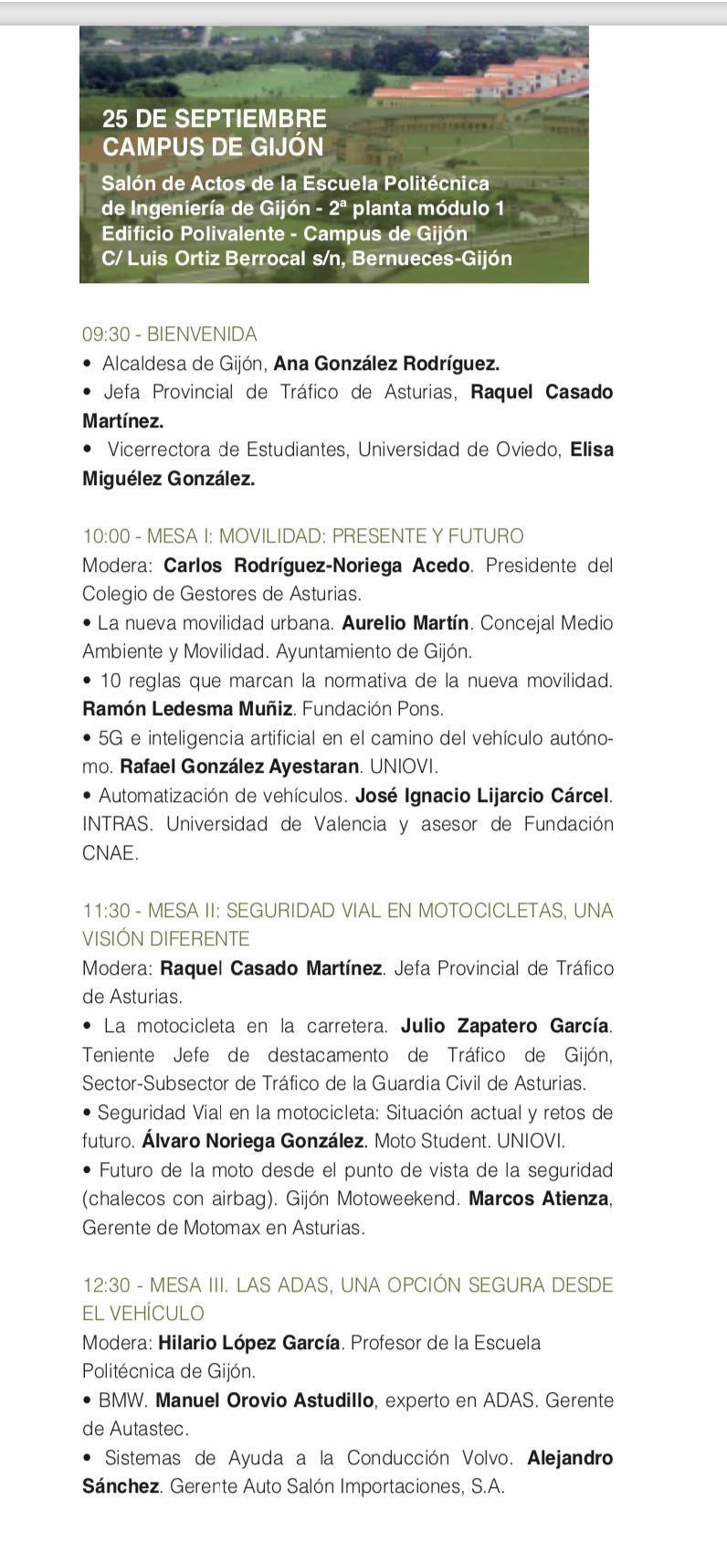 Semana de la Movilidad Sostenible y Segura UNIOVI Semana de la Movilidad Sostenible y Segura UNIOVI