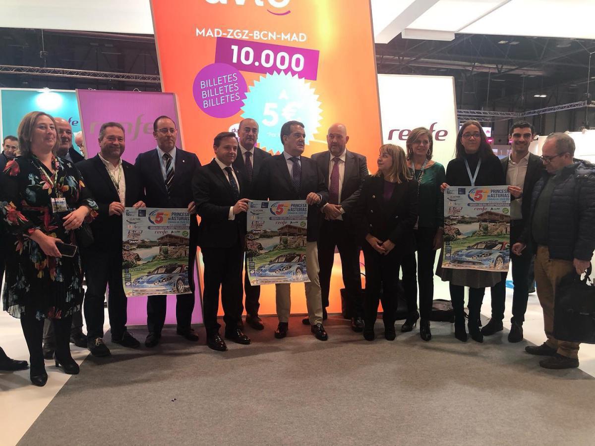 El Rally Princesa de Asturias Ciudad de Oviedo en FITUR. Firmado el convenio 2020 con RENFE. El Rally Princesa de Asturias Ciudad de Oviedo en FITUR. Firmado el convenio 2020 con RENFE.