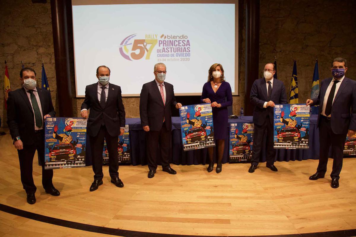 Presentado el 57 Rally Blendio Princesa de Asturias Ciudad de Oviedo Presentado el 57 Rally Blendio Princesa de Asturias Ciudad de Oviedo