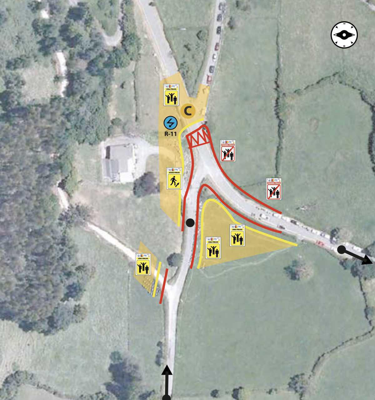 Tramo 11 › Sariego Recalvi › Acceso C