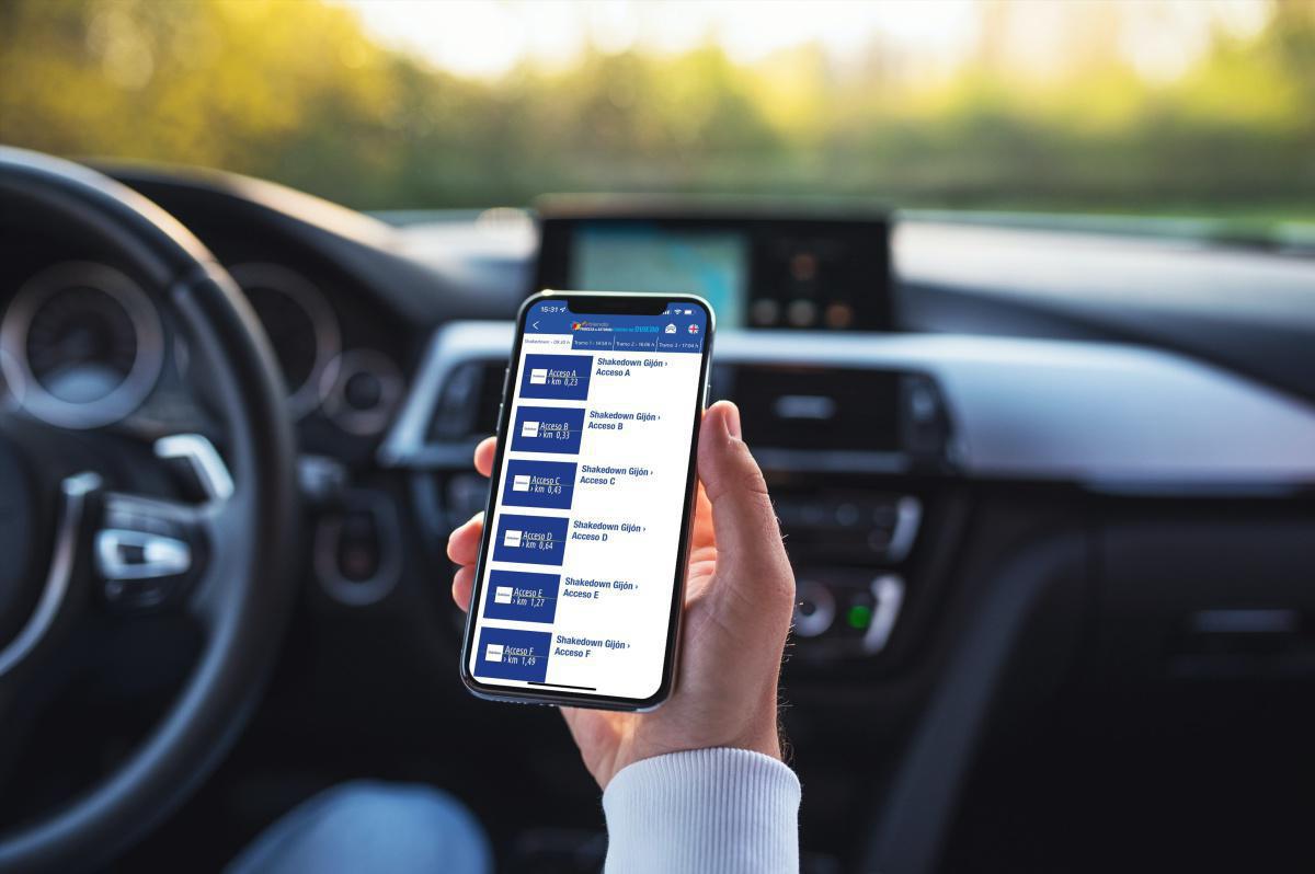 Disponibles los accesos GPS a los tramos Disponibles los accesos GPS a los tramos