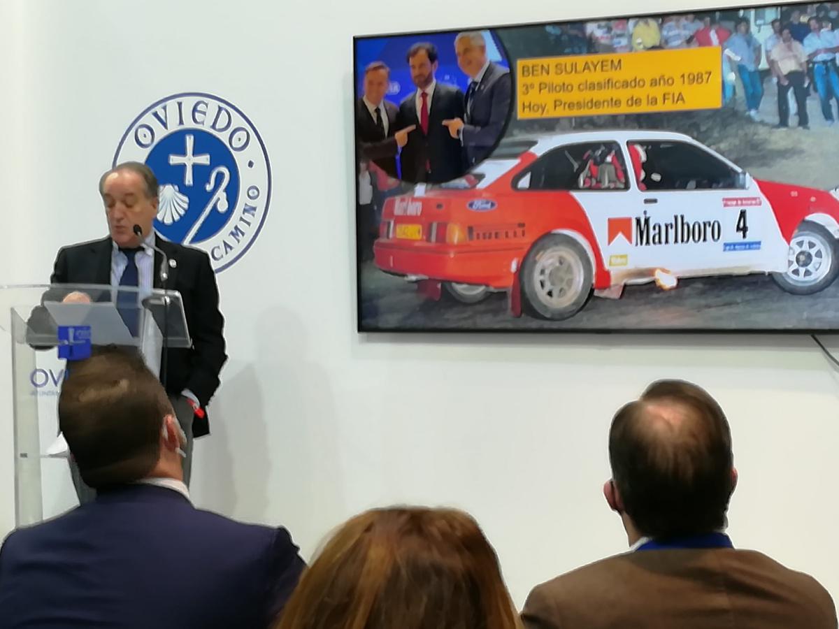 FITUR. Banderazo de salida de la promoción del 59 Rally Blendio Princesa de Asturias Ciudad de Oviedo FITUR. Banderazo de salida de la promoción del 59 Rally Blendio Princesa de Asturias Ciudad de Oviedo