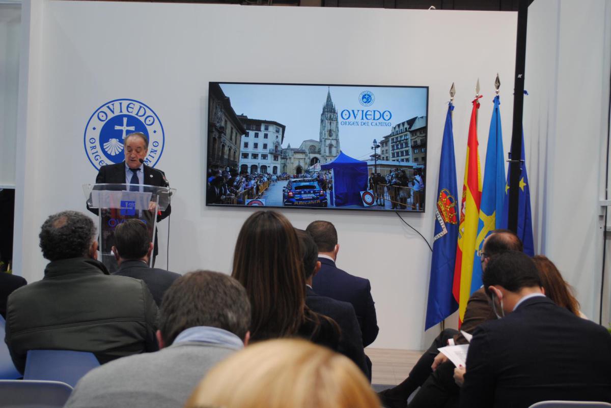 FITUR. Banderazo de salida de la promoción del 59 Rally Blendio Princesa de Asturias Ciudad de Oviedo FITUR. Banderazo de salida de la promoción del 59 Rally Blendio Princesa de Asturias Ciudad de Oviedo
