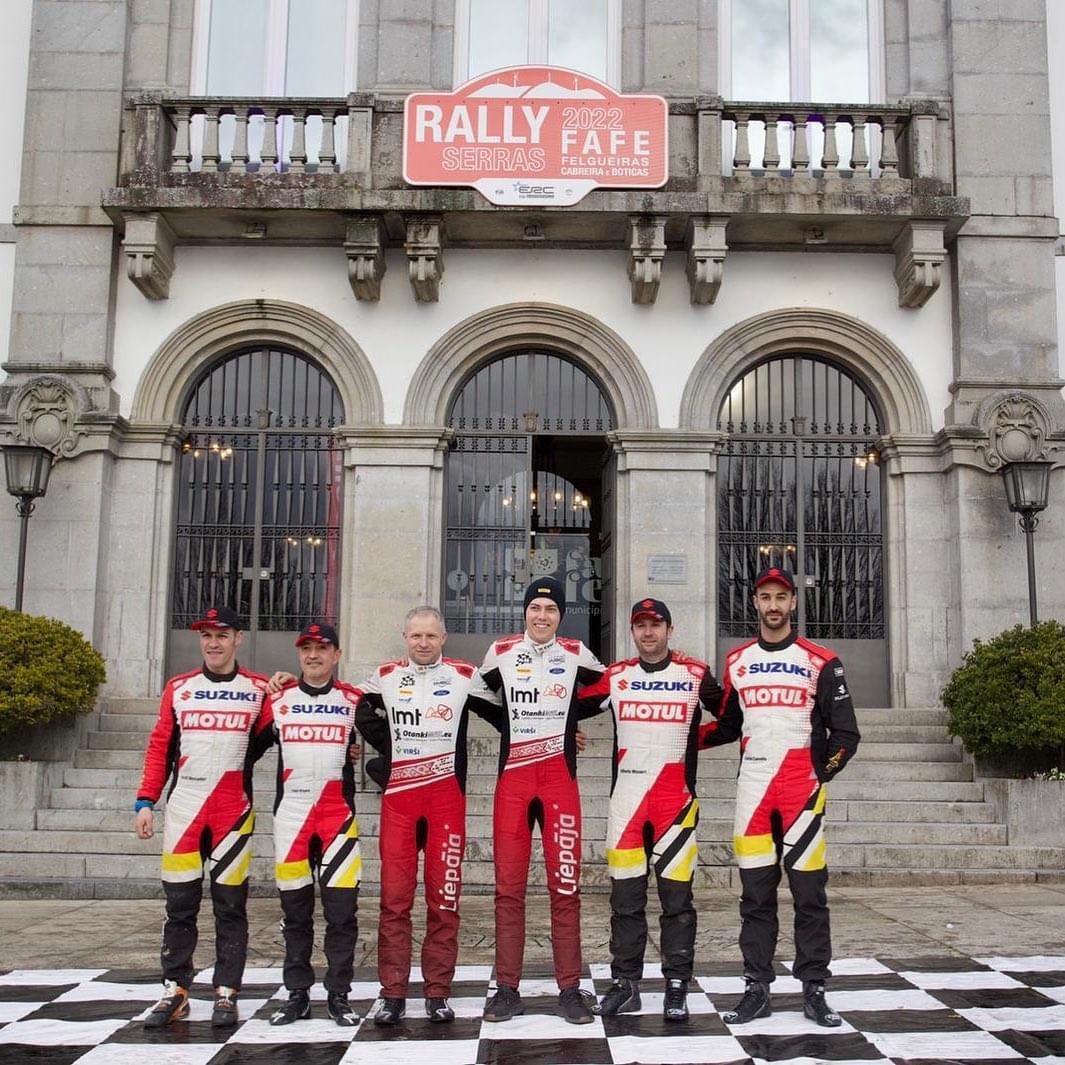 Los pilotos españoles triunfan en el ERC Los pilotos españoles triunfan en el ERC