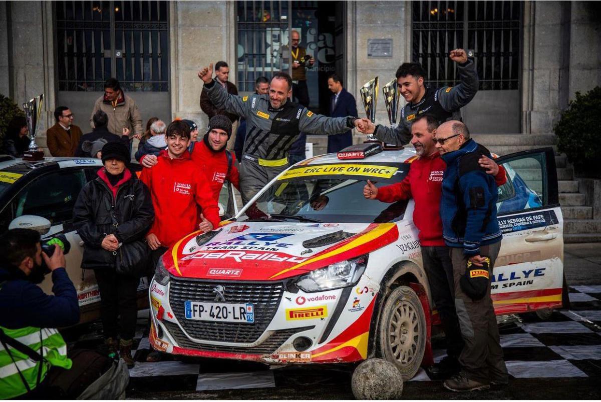 Los pilotos españoles triunfan en el ERC Los pilotos españoles triunfan en el ERC