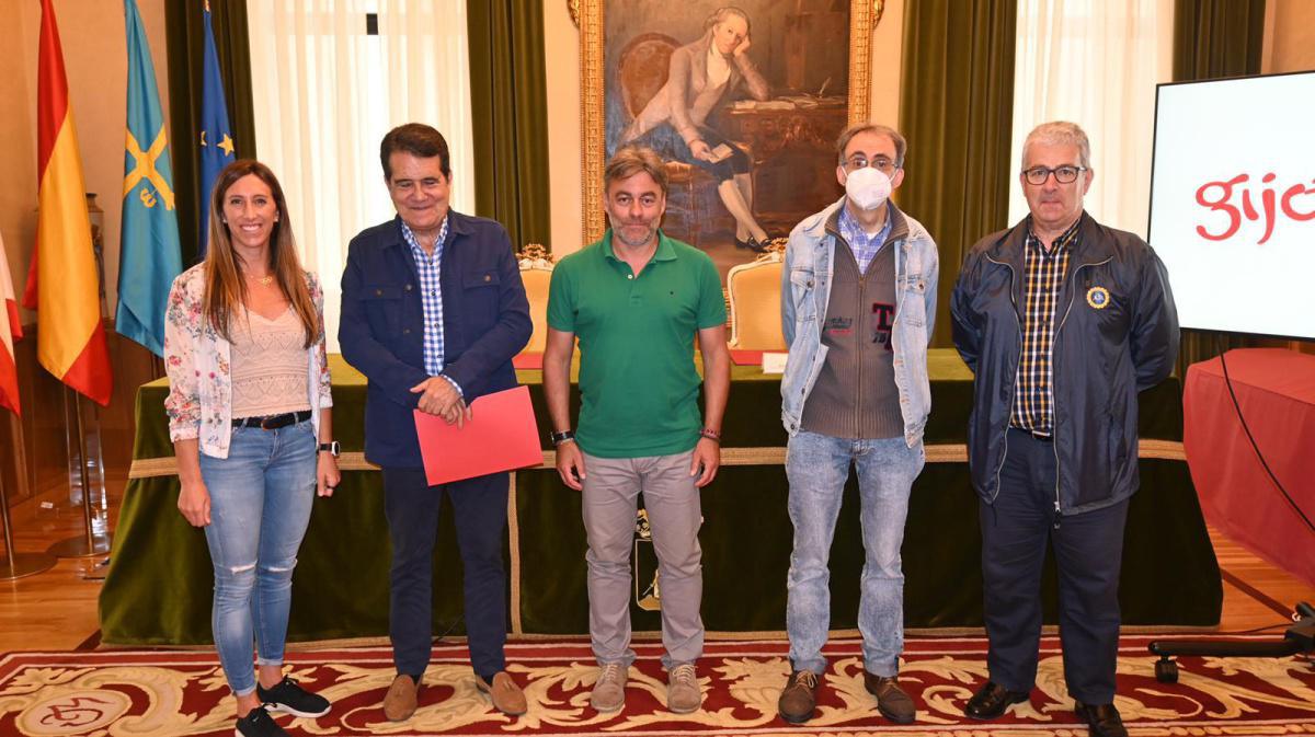 El Ayuntamiento de Gijón  firma un convenio con la organización del 59 Rally Blendio Princesa de Asturias Ciudad de Oviedo
