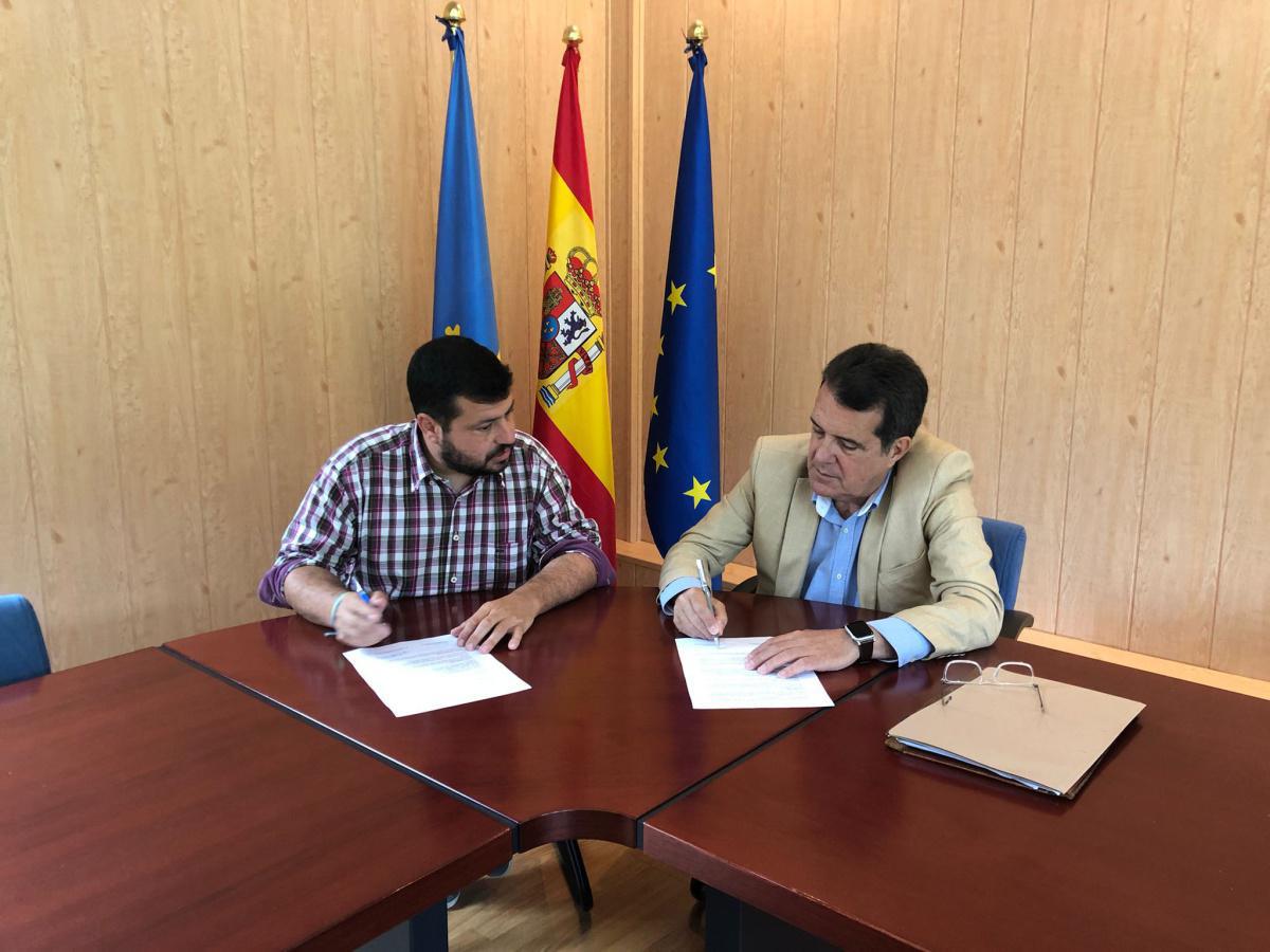 El Ayuntamiento de Bimenes firma su colaboración con el Rally Blendio Princesa de Asturias Ciudad de Oviedo