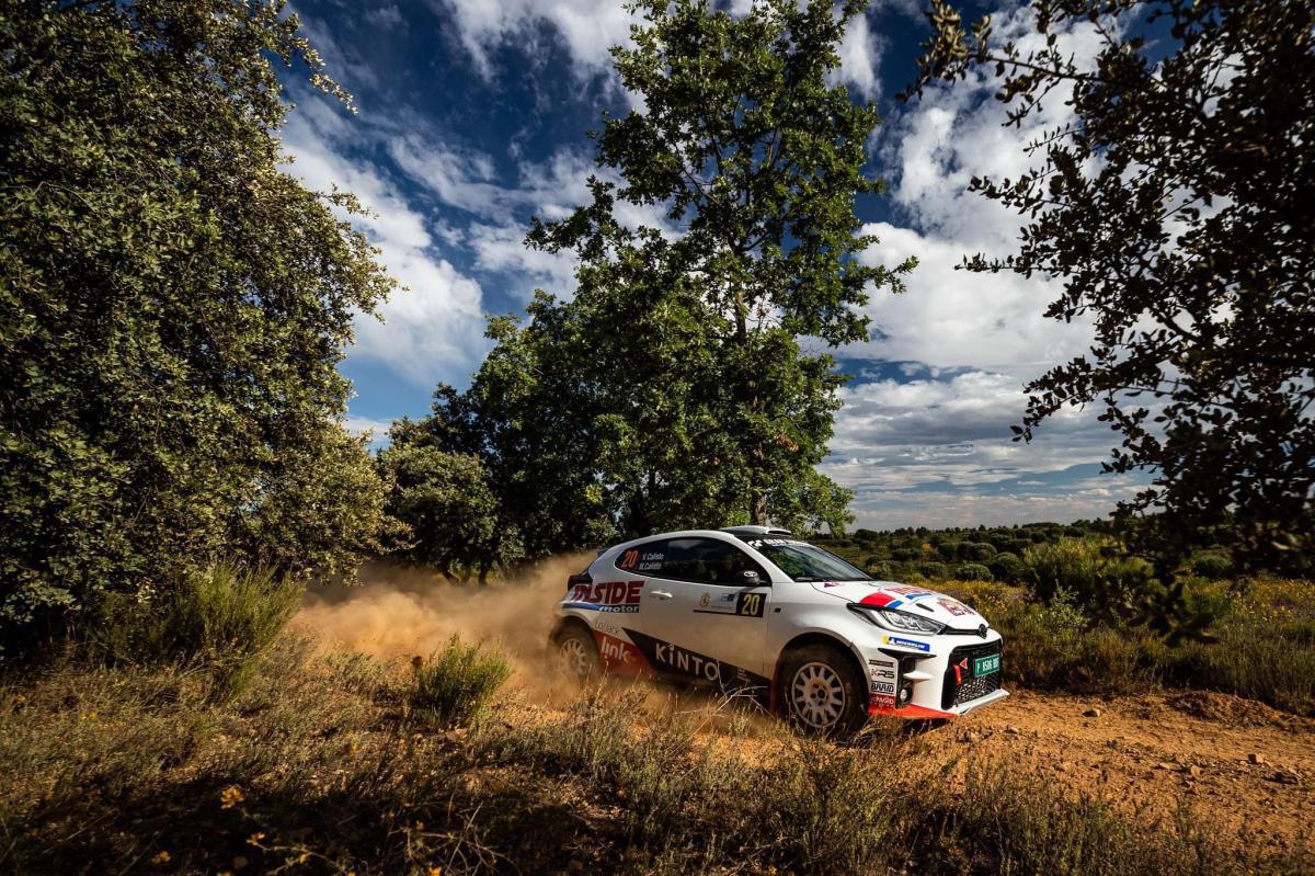 Dani Berdomás y Brais Mirón cuartos ganadores distintos de la Toyota Gazoo Iberian Rally Cup. Dani Berdomás y Brais Mirón cuartos ganadores distintos de la Toyota Gazoo Iberian Rally Cup.