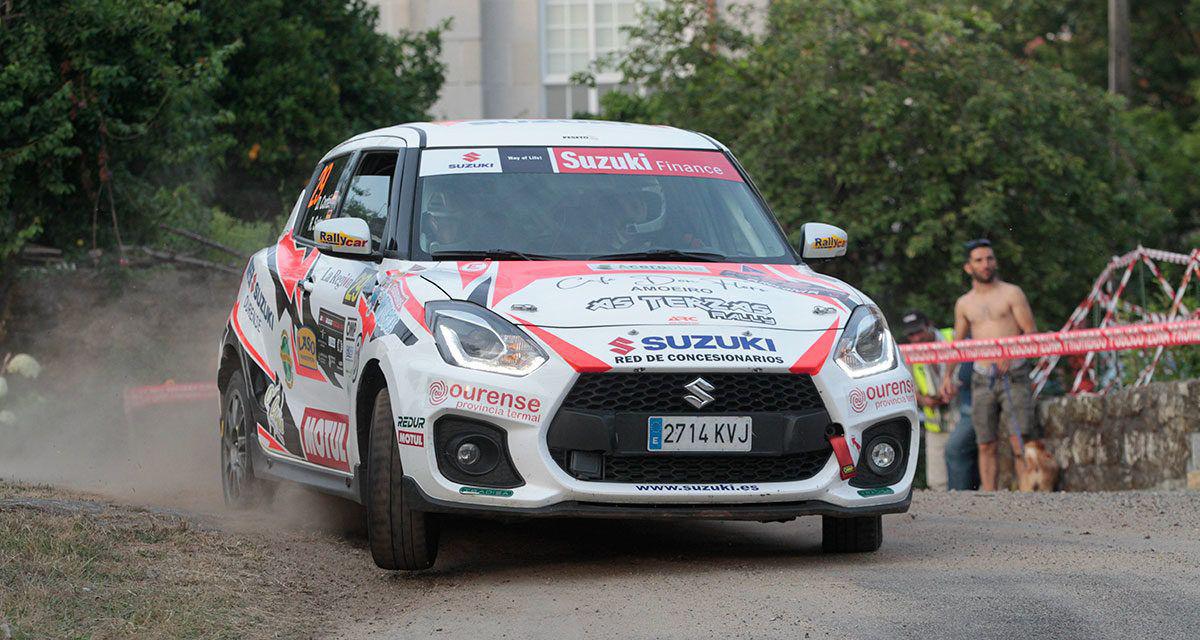 David Cortés se hace con el triunfo de la Copa Suzuki Swift en el Rally de Ourense
