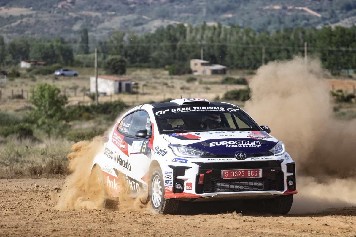 El portugués Ricardo Costa llega líder de la Toyota Gazoo Racing Iberan Cup al Rally Princesa de Asturias Ciudad de Oviedo