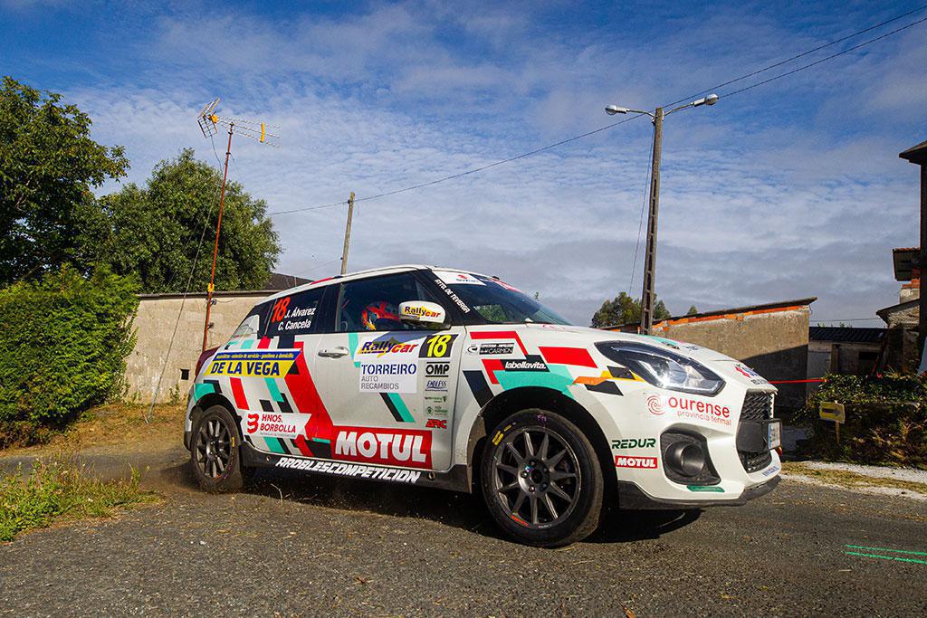 David Cortés se alza con la victoria de la Copa Suzuki Swift en el 53 Rally de Ferrol