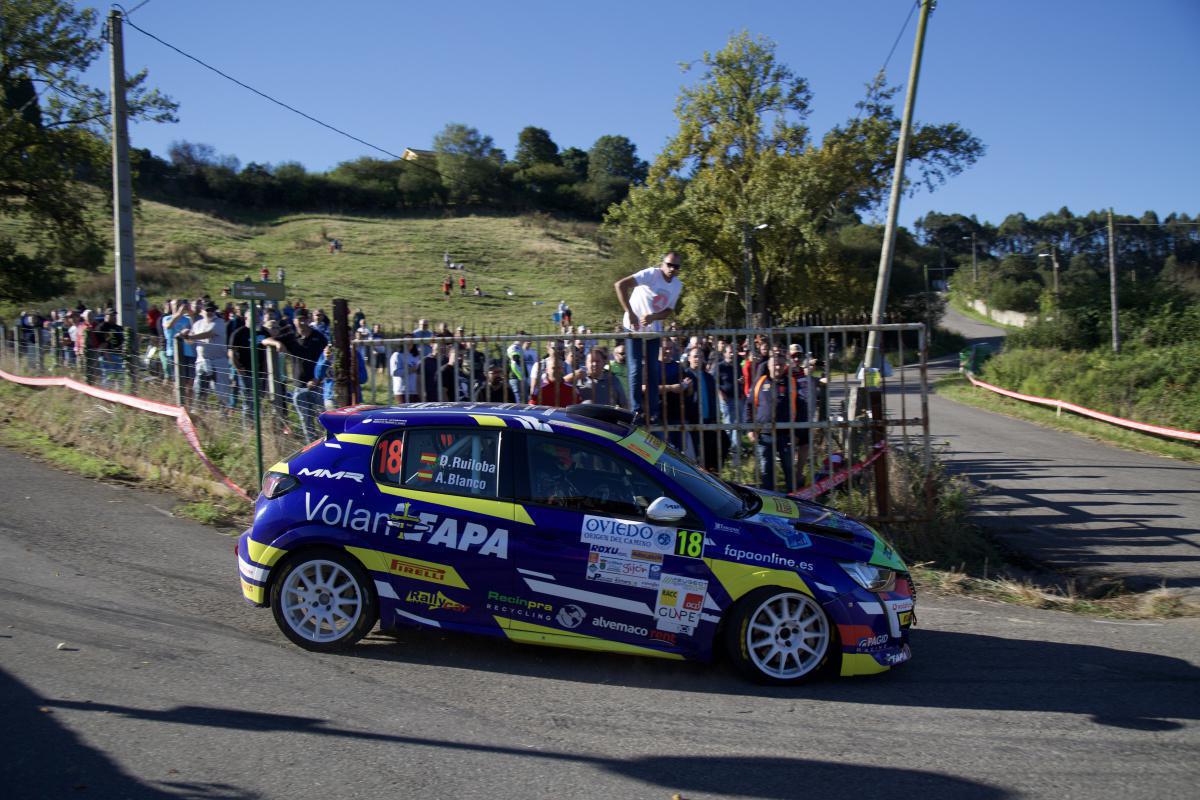 César Palacio y Diego Ruiloba batallan por la Sports&You Llanes Rally Cup César Palacio y Diego Ruiloba batallan por la Sports&You Llanes Rally Cup