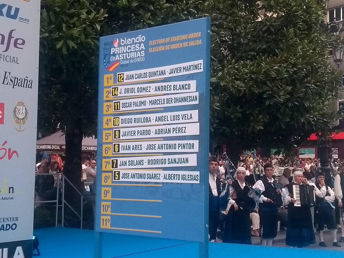 En marcha el 60 Rally Blendio Princesa de Asturias Ciudad de Oviedo En marcha el 60 Rally Blendio Princesa de Asturias Ciudad de Oviedo