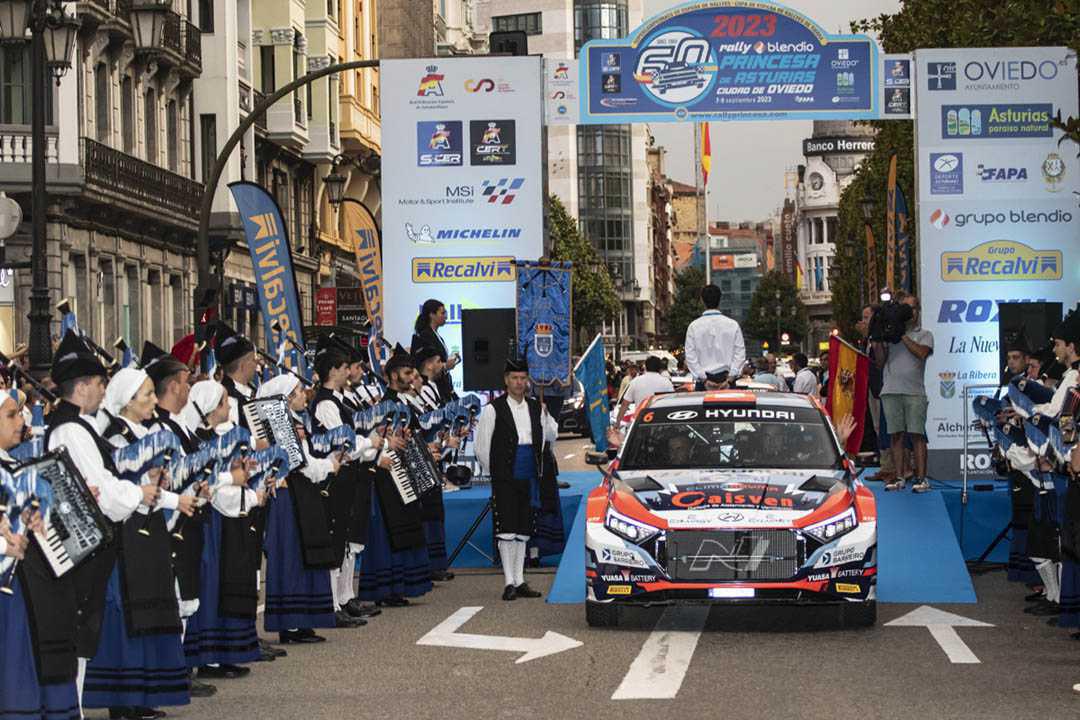 Año de récords para el Rally Blendio Princesa de Asturias Ciudad de Oviedo Año de récords para el Rally Blendio Princesa de Asturias Ciudad de Oviedo
