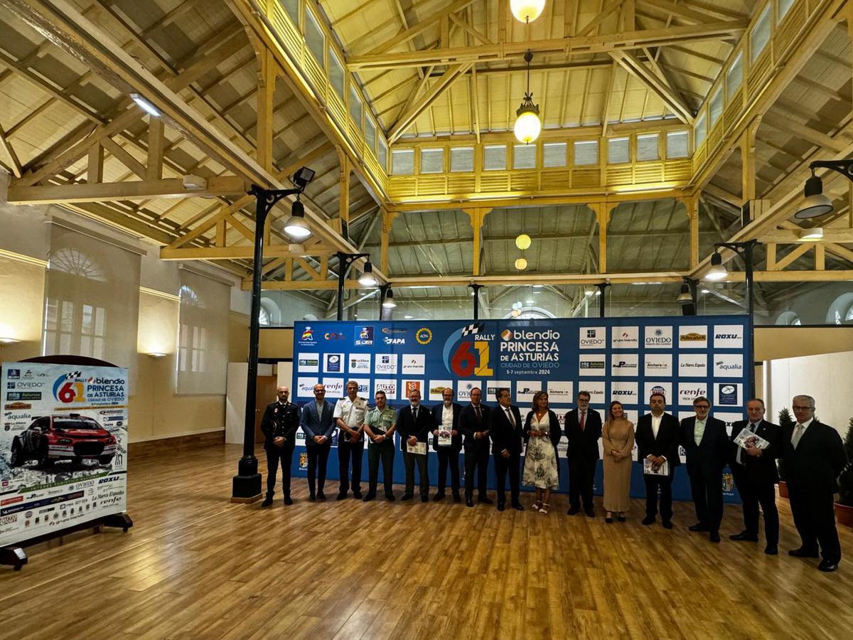 Presentado el 61 Rally Blendio Princesa de Asturias Ciudad de Oviedo Presentado el 61 Rally Blendio Princesa de Asturias Ciudad de Oviedo