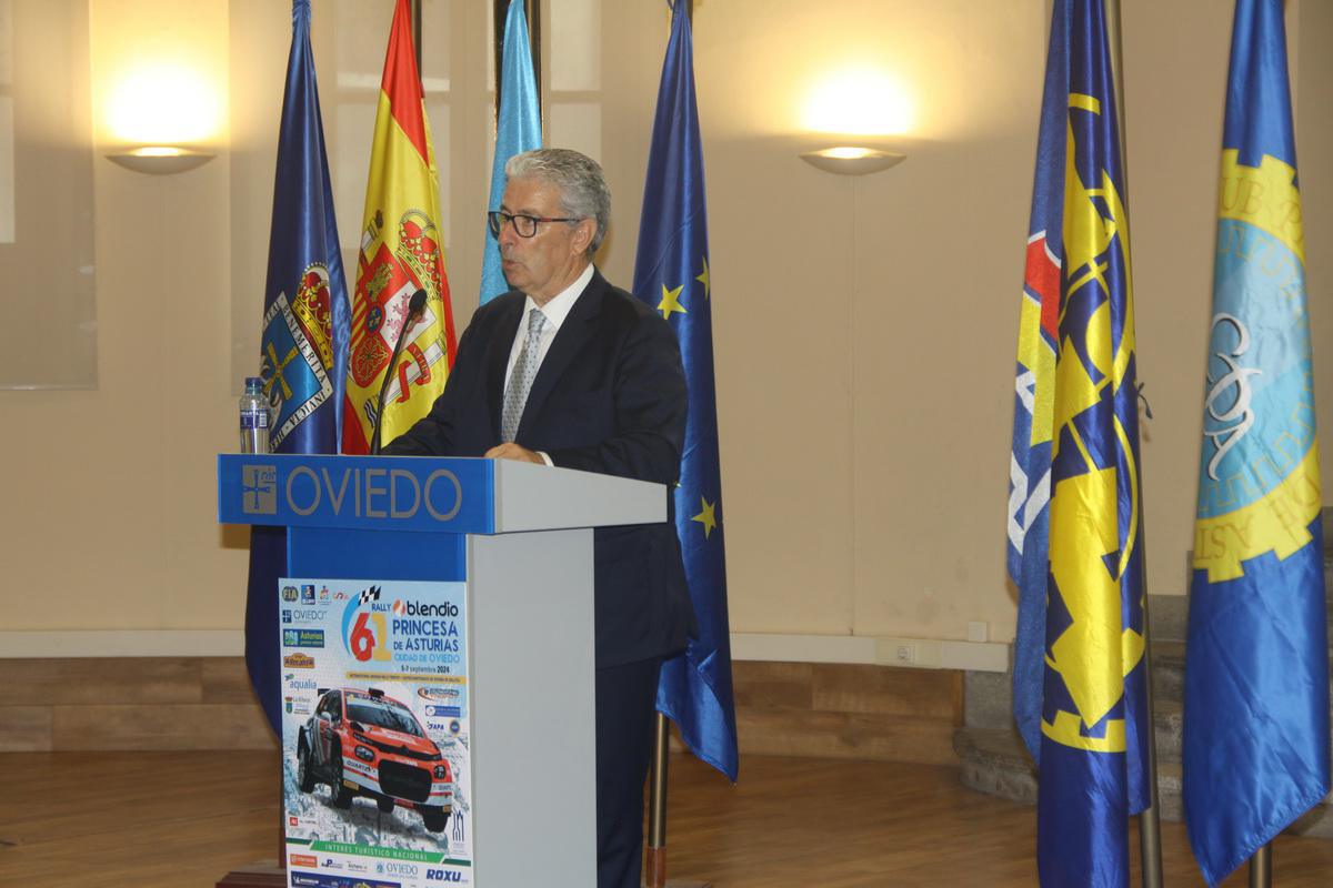 Presentado el 61 Rally Blendio Princesa de Asturias Ciudad de Oviedo Presentado el 61 Rally Blendio Princesa de Asturias Ciudad de Oviedo