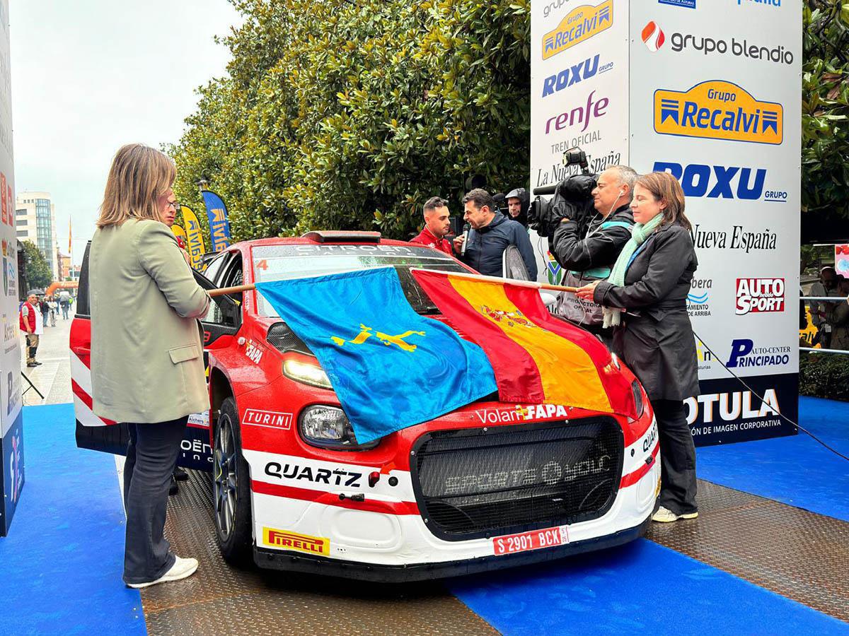 Arrancó el Rally Blendio Princesa de Asturias Ciudad de Oviedo del 2024 Arrancó el Rally Blendio Princesa de Asturias Ciudad de Oviedo del 2024