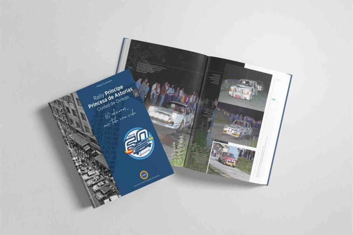 Nuevo libro conmemorativo de las 60 ediciones del Rally Blendio Princesa de Asturias Ciudad de Oviedo