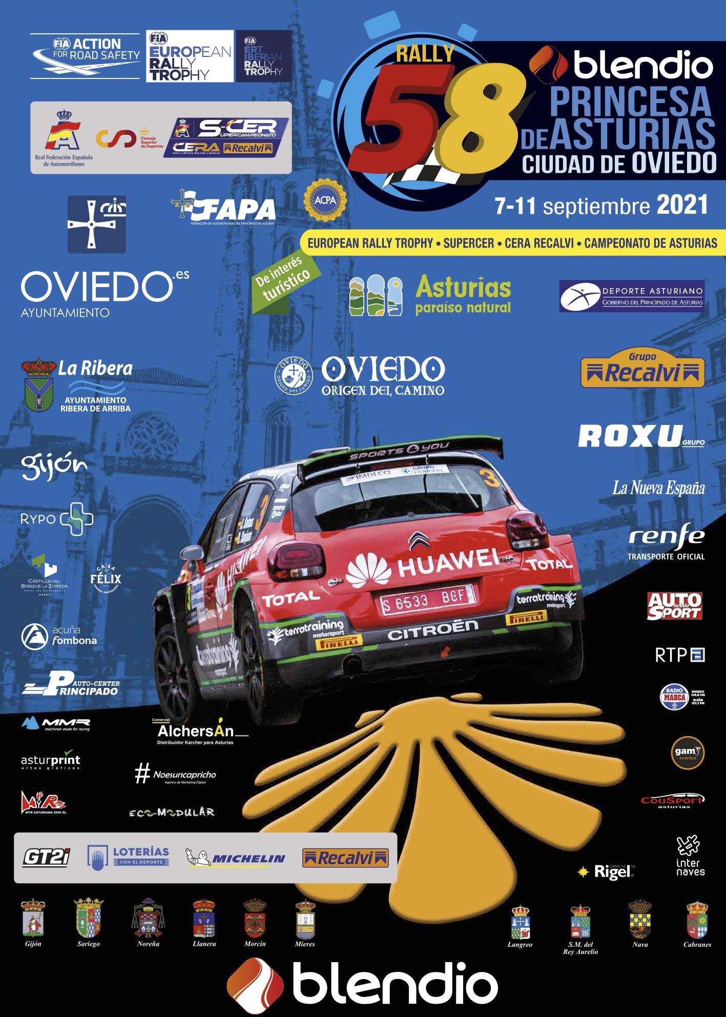 SCER + CERA: 58º Rallye Blendio - Princesa de Asturias Ciudad de Oviedo [10-11 Septiembre] 58453083-43165484