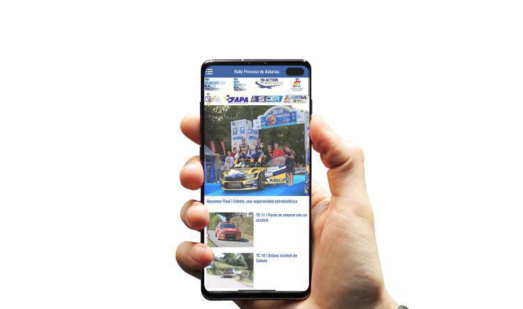 Cifras de éxito en la Web App y Redes Sociales del 56  Rally Princesa de Asturias-Ciudad de Oviedo.